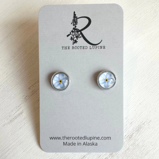 Forget-Me-Not studs