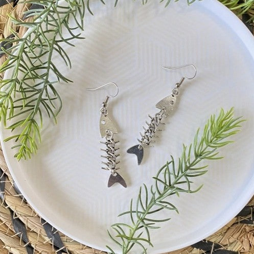 Fish Bone earrings