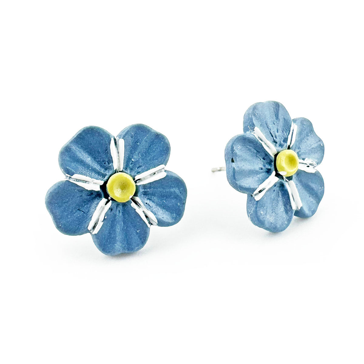 Forget-Me-Not Clay studs