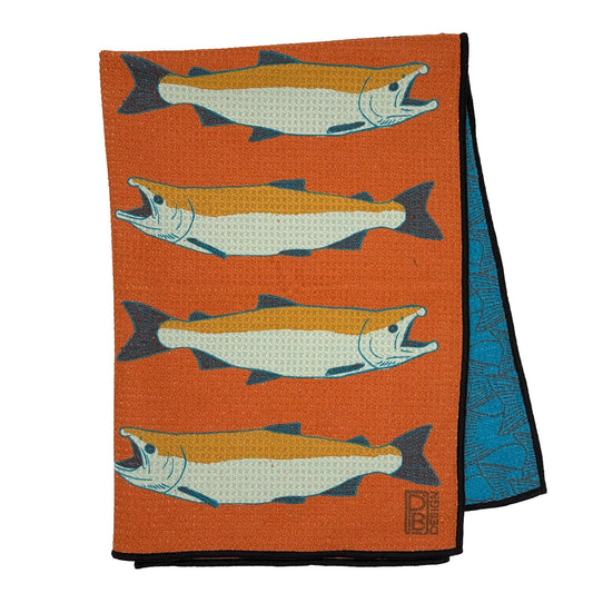 Rust Salmon towel