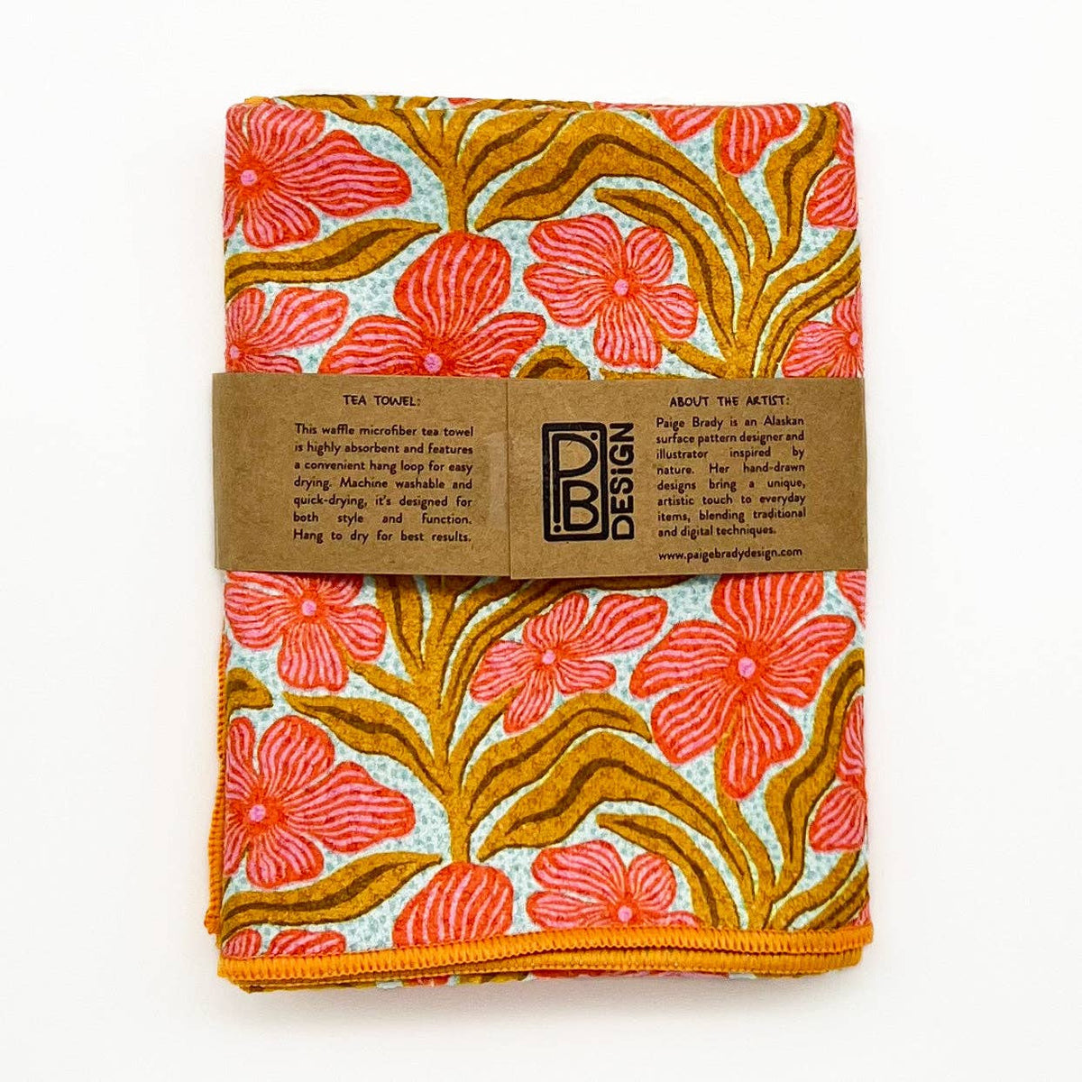 Whimsical Blooms towel