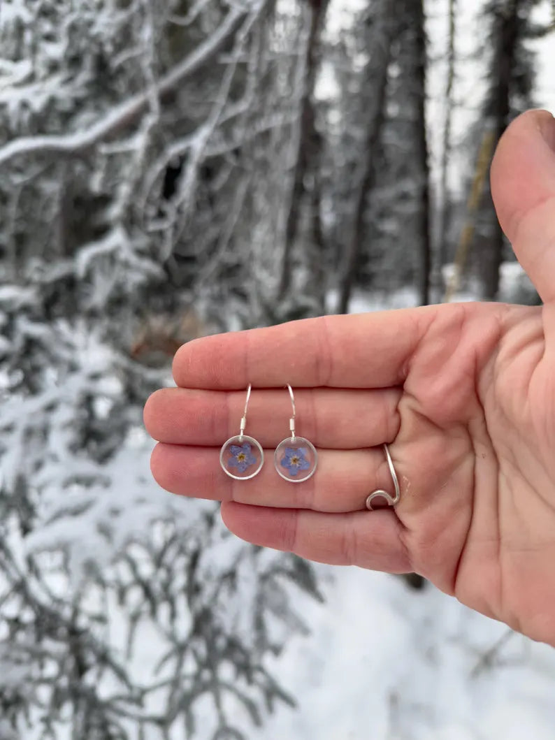 Forget-Me-Not earrings