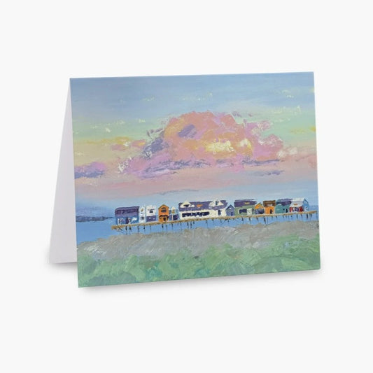 Homer Shores Sunset card