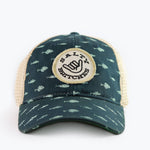 Salty Britches Fish Pattern Hat