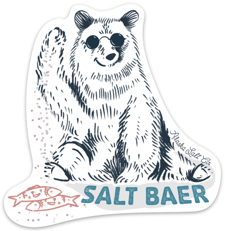 Ho Salt Sticker Stickers | Alaska Salt Company | Homer, Alaska – Alaska Salt Co.