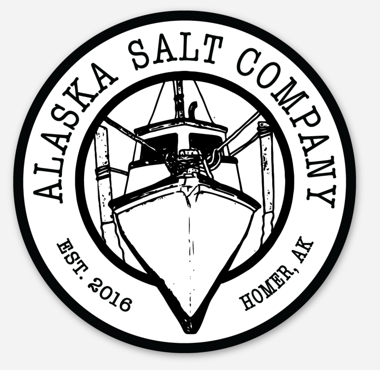 Salt Company Sticker Stickers | Alaska Salt Company | Homer, Alaska – Alaska Salt Co.