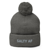 Salty AF Pom-Pom Beanie